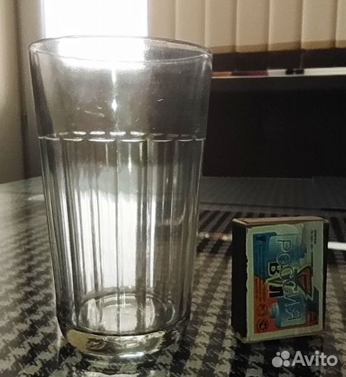 Стакан барный гранёный СССР