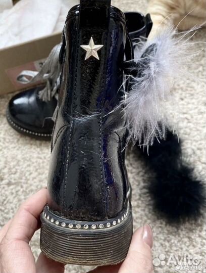 Демисезонные ботинки на девочку 32