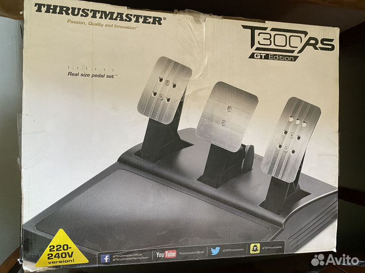 Руль thrustmaster t300rs gt