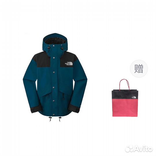 THE north face Windbreaker Jackets Unisex Green + Gift Bag (XXL)(66)