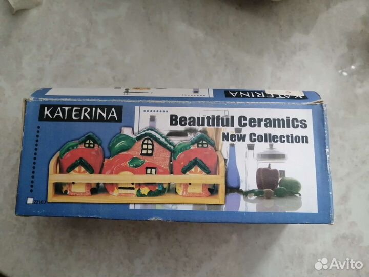 Набор для специй керамика