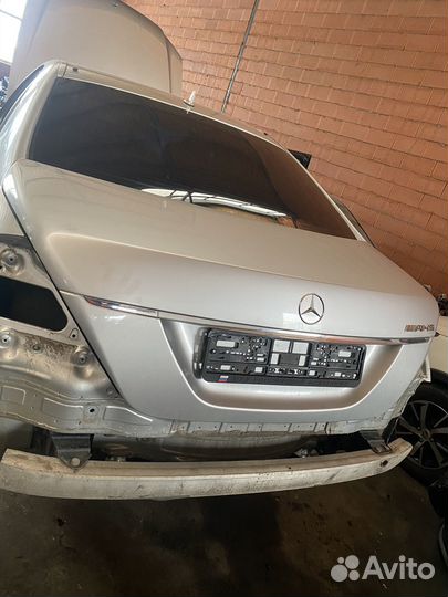 Mercedes w 221 крышка багажника