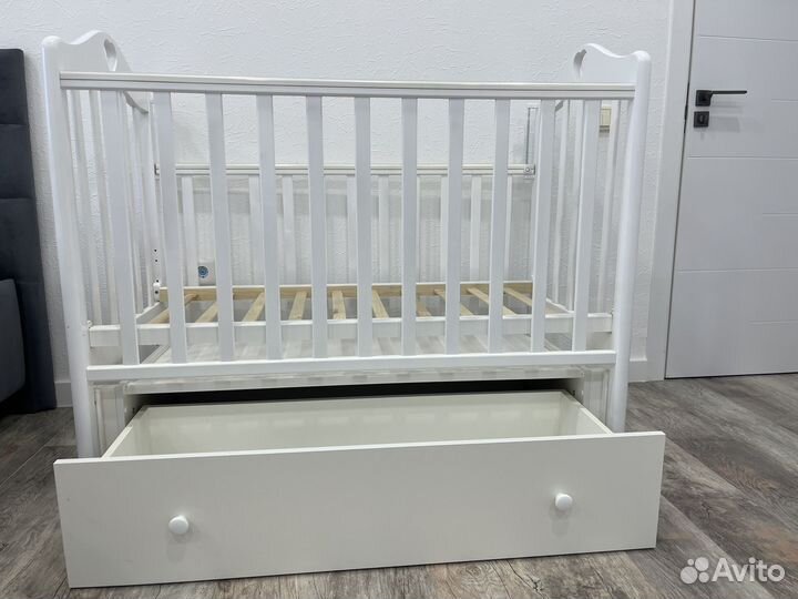 Кровать детская кроватка с матрасом бу