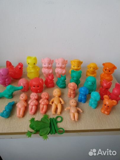 Игрушки СССР дутый пластик