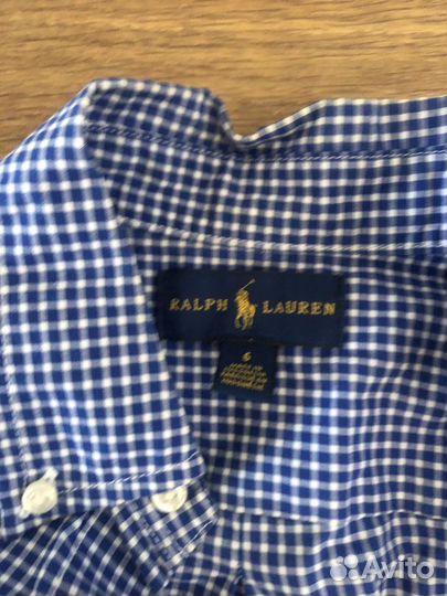 Рубашка детские Ralf Lauren, рост 130