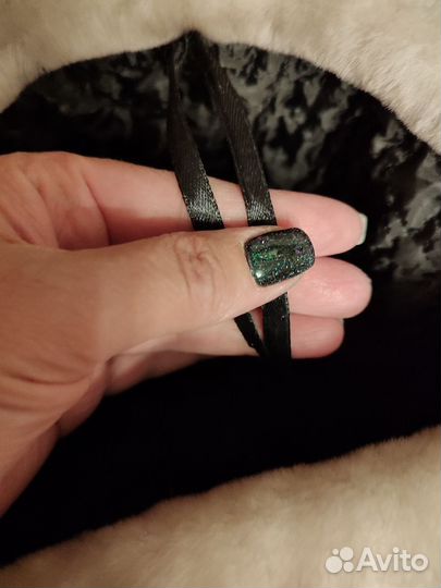 Шапка мутоновая женская