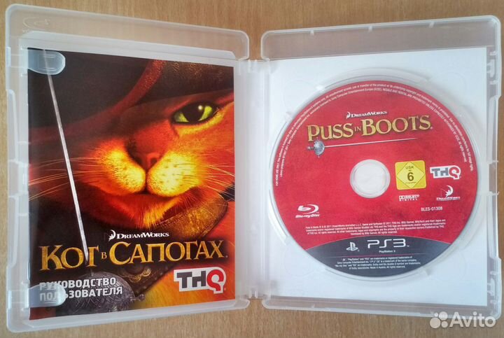 Кот в сапогах (Puss in Boots) PS3