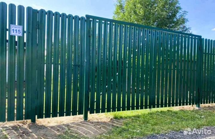 Забор металлический с гарантией быстро