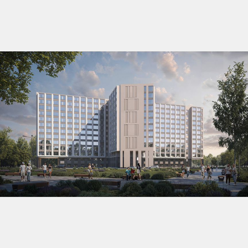 1-к. апартаменты, 27,8 м², 8/13 эт.