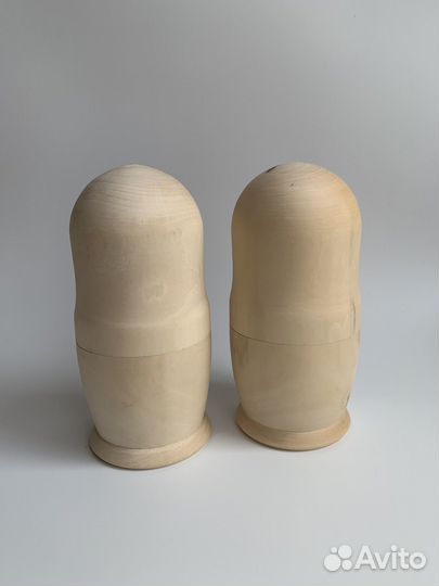 Матрешка деревянная заготовка