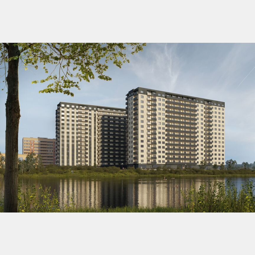 2-к. квартира, 44 м², 15/16 эт.