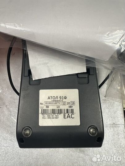 Онлайн касса Атол 91Ф