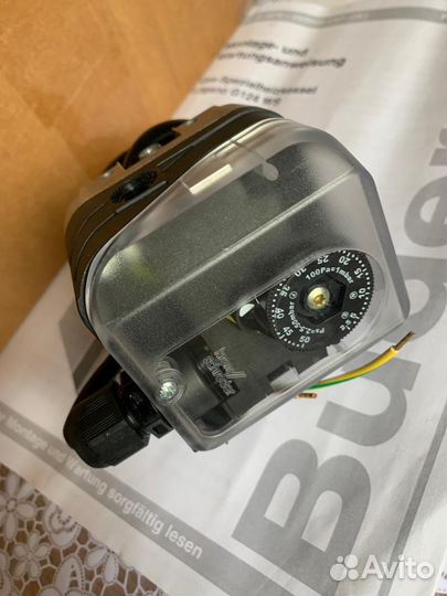 Прибор контроля давления газа Buderus