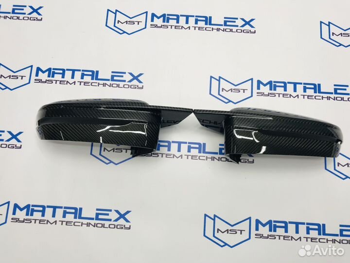 Крышки зеркал BMW G30 G20 сухой карбон