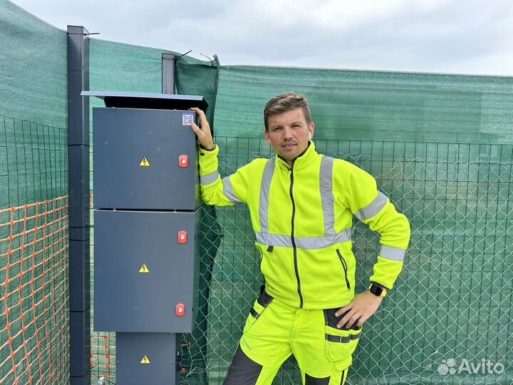 Трубостойка. Подключение электричества на участок