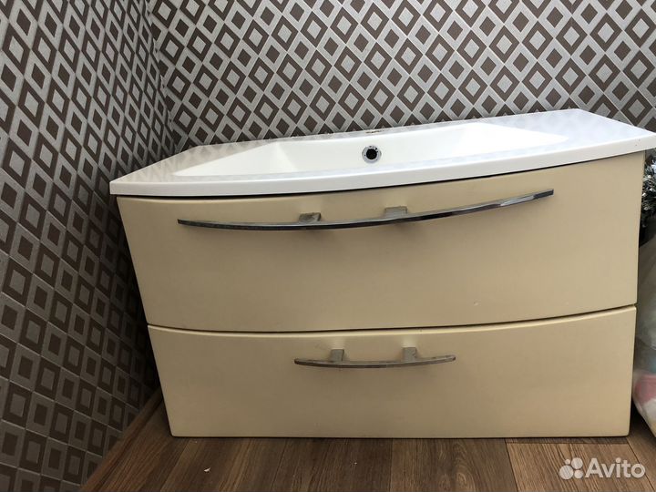 Тумба для ванной подвесная бу