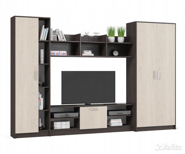 Стенка в гостиную со шкафом