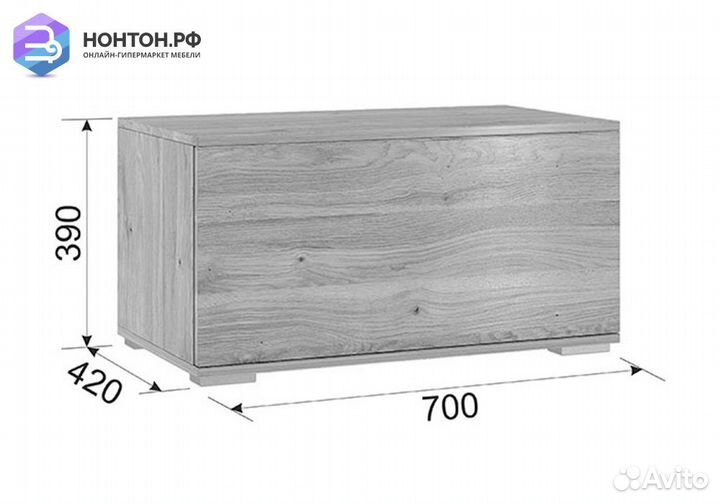 Тумба Лайк 19.01 дуб мария