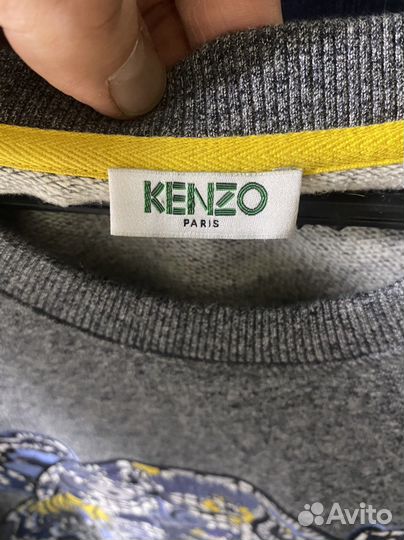 Толстовка худи свитшот Kenzo(XL) оригинал
