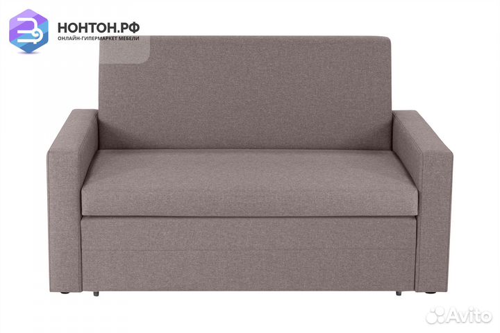 Диван выкатной Виктория-5 коричневый