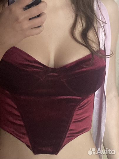 Топ корсет y2k корсет винтаж