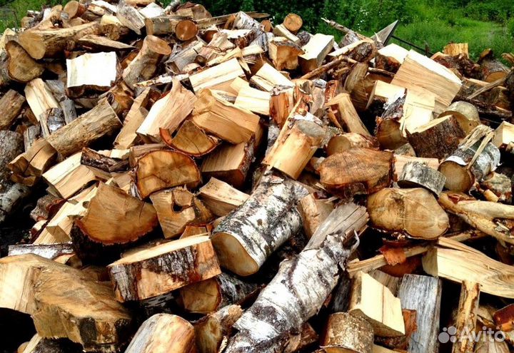Дрова подсушенные