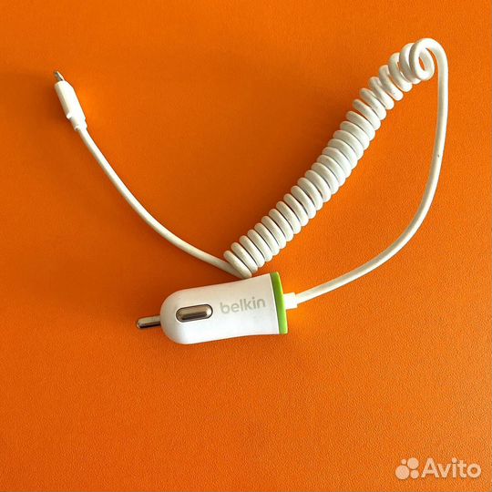 Автомобильное зарядное устройство для айфон Belkin