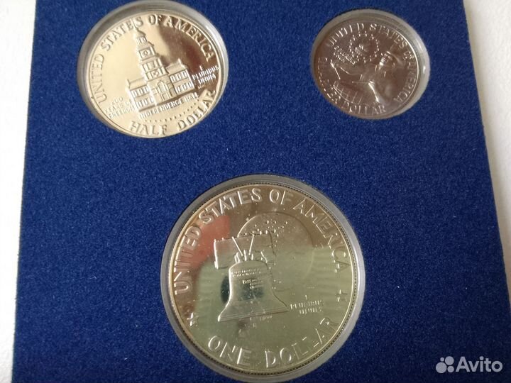 Набор монет 1976 США 200 лет независимости