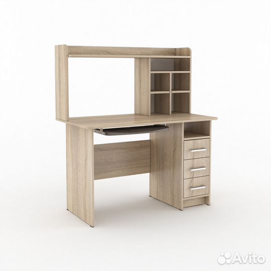 Компьютерный стол с надстройкой