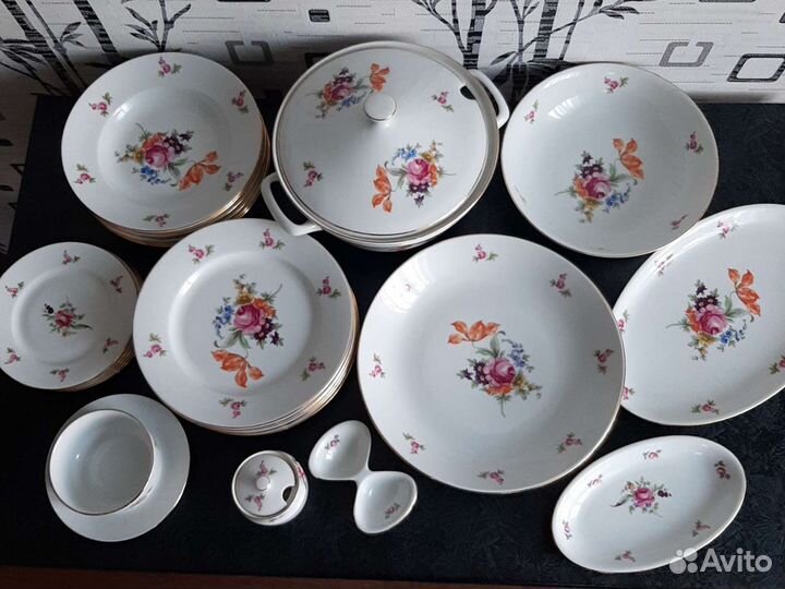 Сервиз столовый Чехословакия