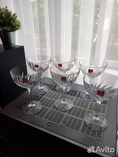 Хрустальные фужеры