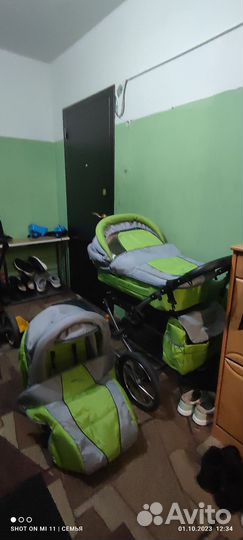 Детские коляски 2 в 1 бу