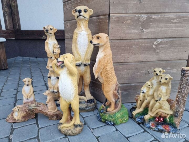 Садовые фигуры из пластика