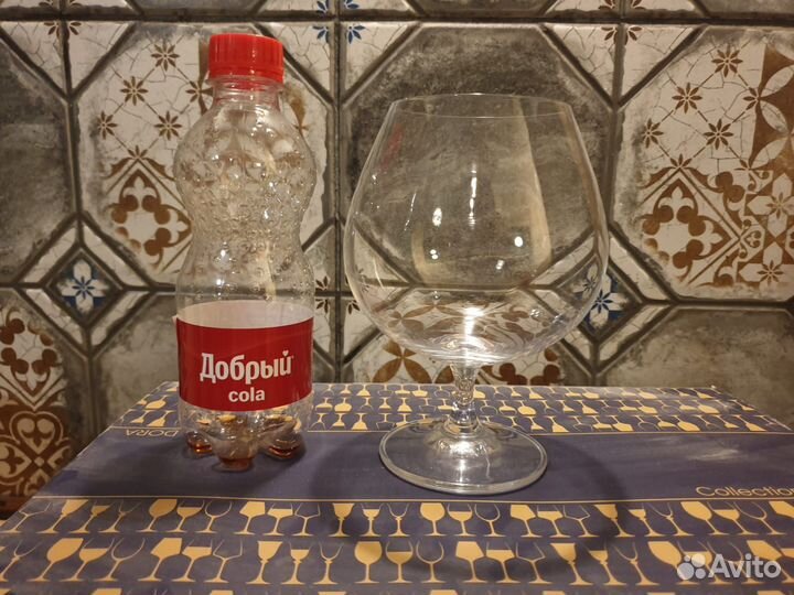 Набор коньячных бокалов Чехия, 6 шт