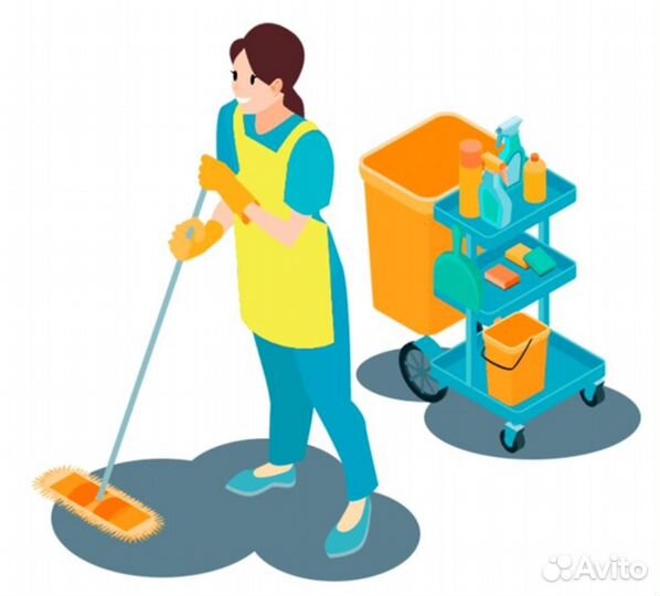 Уборщица(к) в школьную столовую