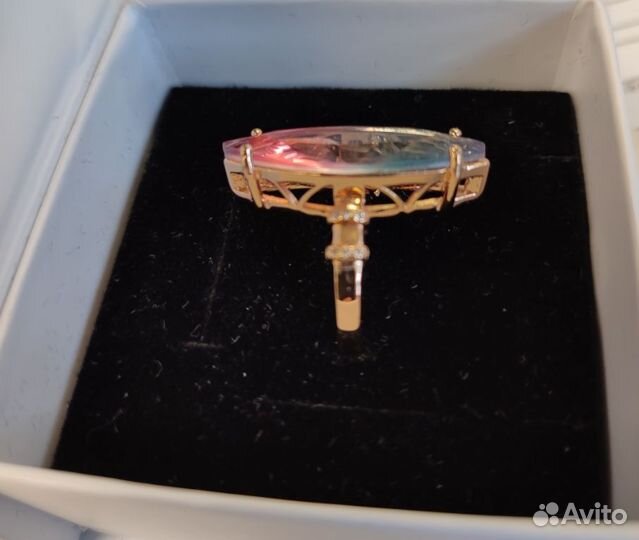 Кольцо с редким камнем Аметрином из коллекции