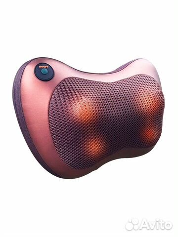 Массажер подушка с подогревом для шеи спины и тела