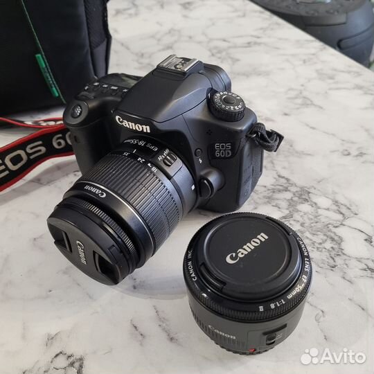 Зеркальный фотоаппарат canon 60d