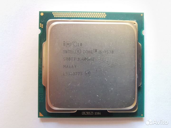 Процессор intel core i5 3570 с видео iGPU