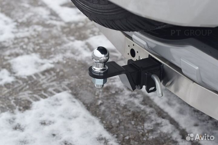 Фаркоп /съемный квадрат/ mitsubishi Pajero с 1999