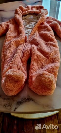 Меховой комбинезон 74