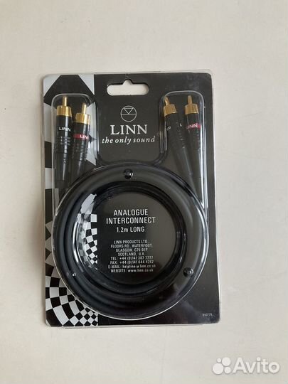 Межблочный кабель Linn Analogue Interconnect RCA 1