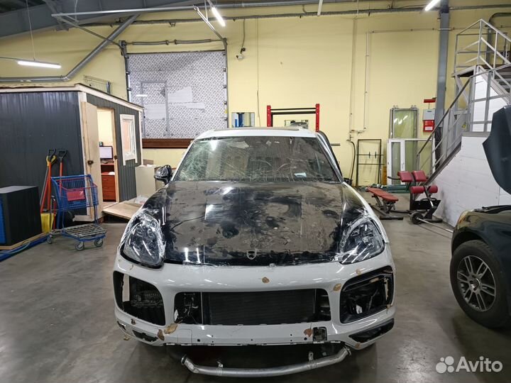 Porsche Cayenne 3.0 AT, 2019, битый, 6 000 км