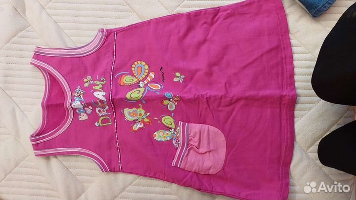 Детские вещи пакетом для девочек 104 110
