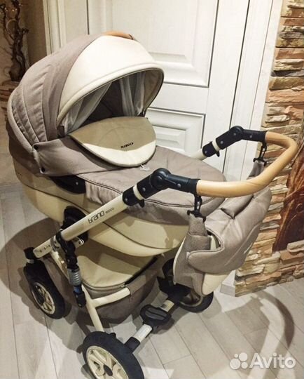 Коляска 2 в 1 эко кожа Rikko brano nano Торг