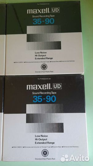 Новая maxell UD35-90, made in Japan