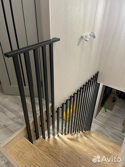 Перила в стиле лофт