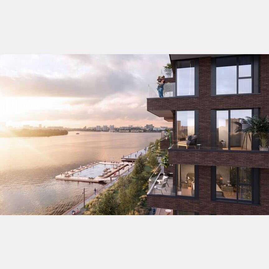 1-к. квартира, 46,7 м², 2/25 эт.