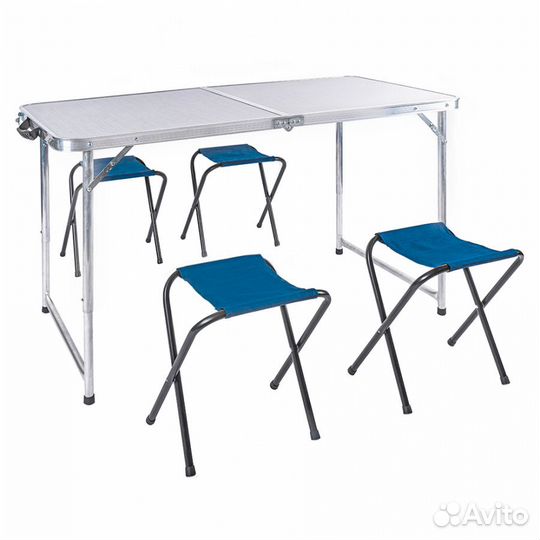 Стол складной туристический и 4 стула