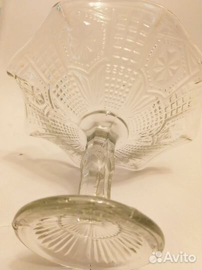 Фруктовница Борисовского хрустального завода